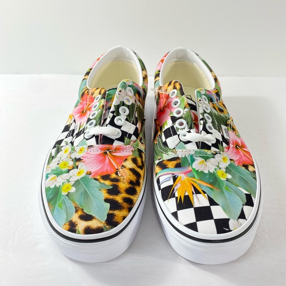 Vans Era Tropical Animal Check Sneakers - Picture 5 of 7
